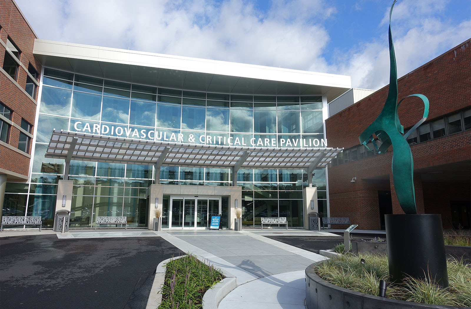 Doylestown Heart Institute-60029d-25x70-Entrance Canopy-Healthcare