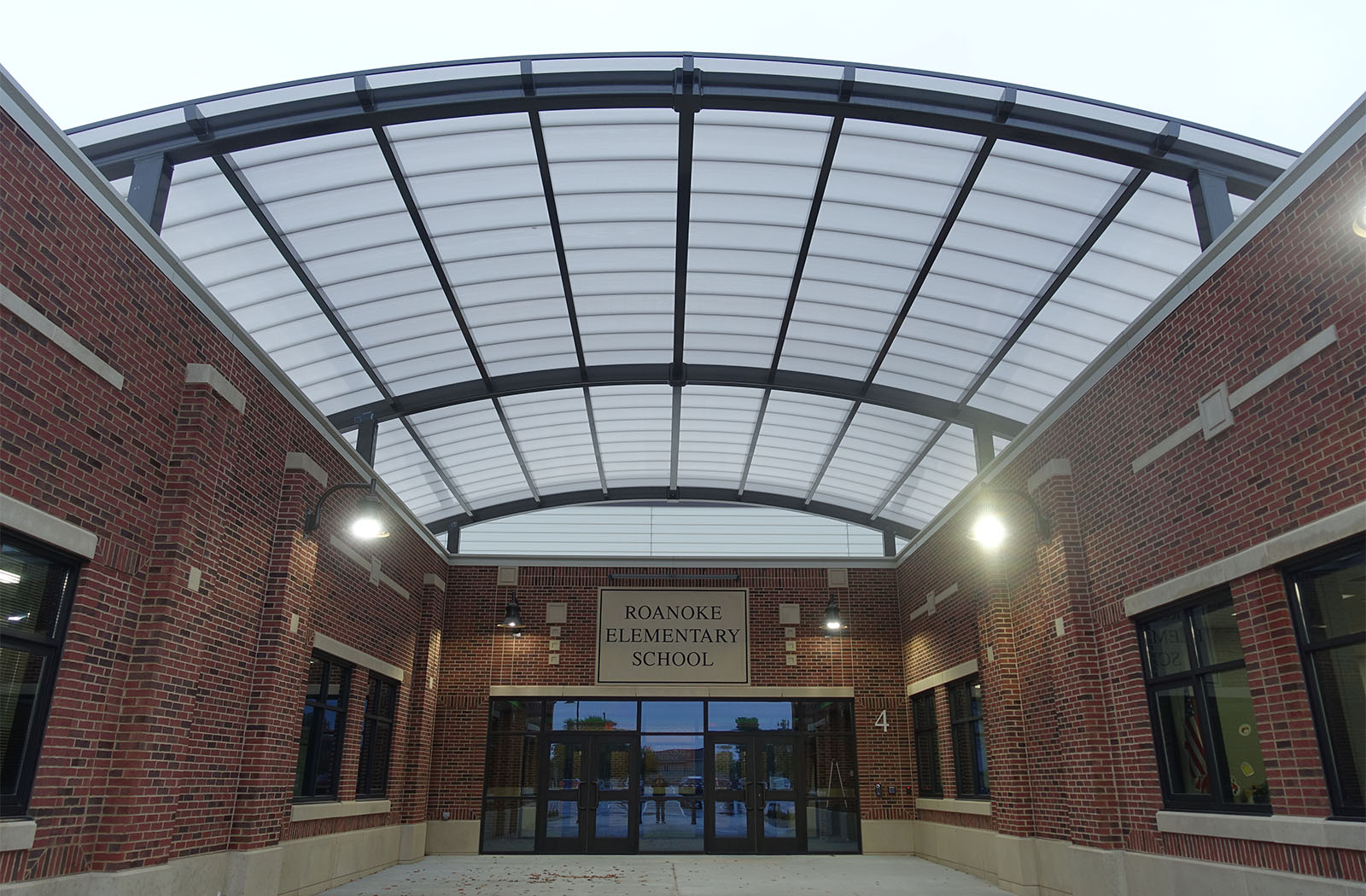 Roanoke School-62492b-40x46-Entrance Canopy-Education