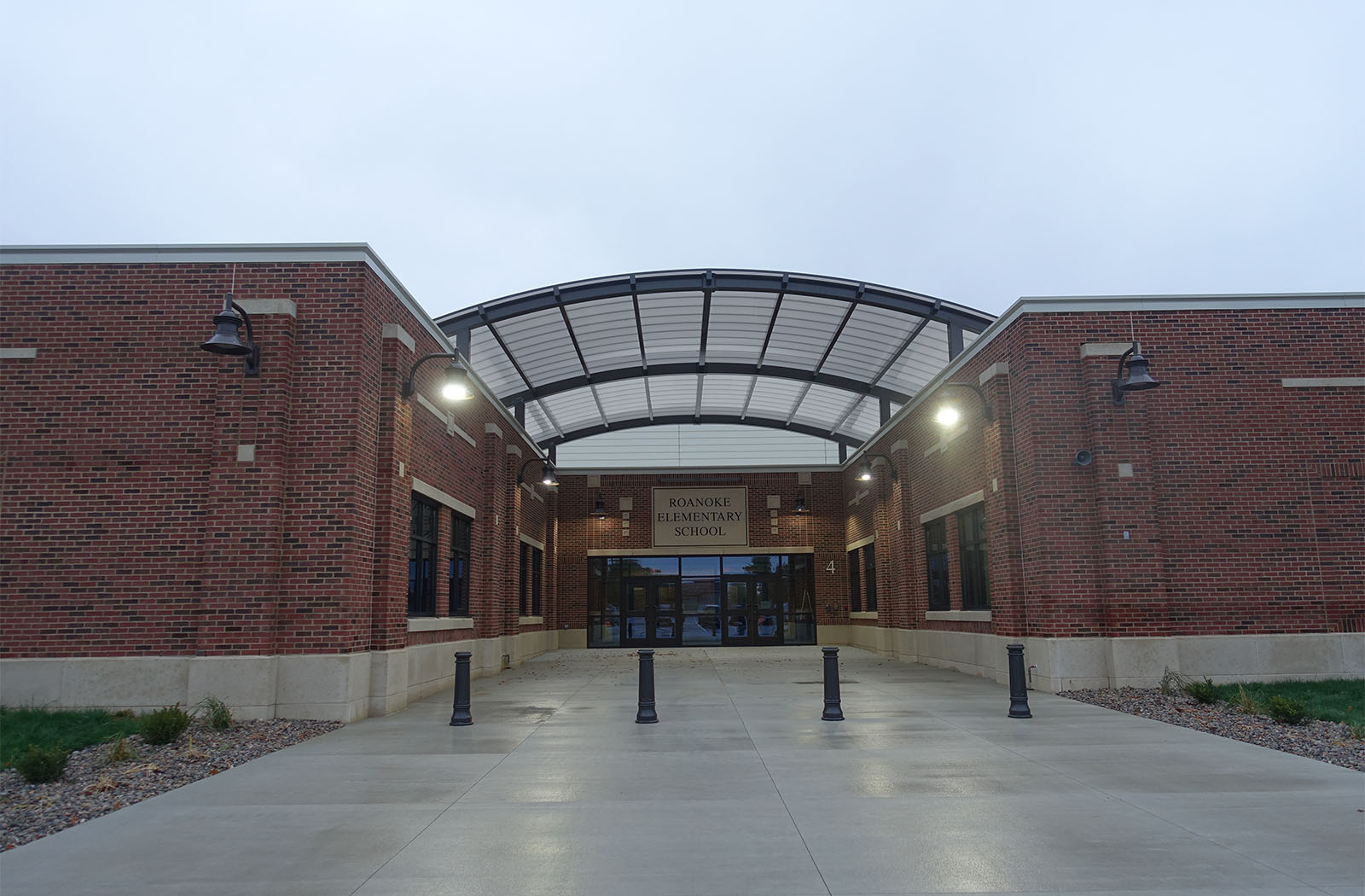 Roanoke School-62492c-40x46-Entrance Canopy-Education