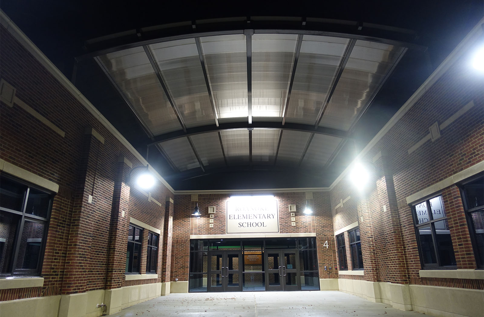 Roanoke School-62492d-40x46-Entrance Canopy-Education