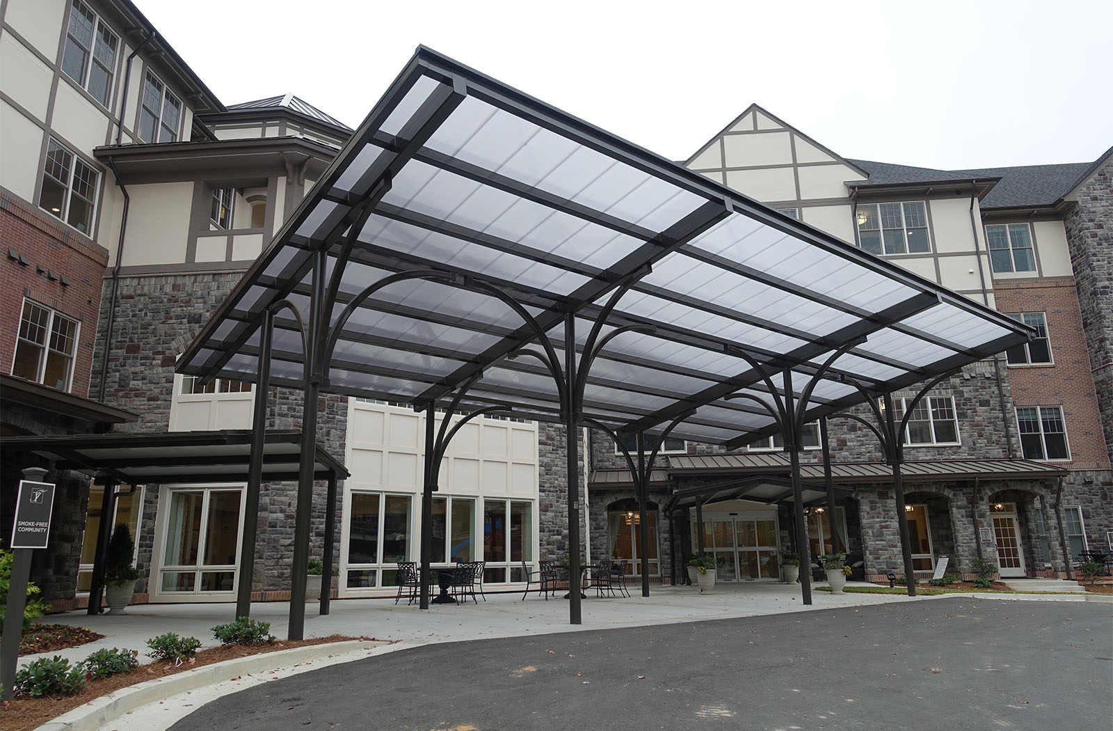 Terraces at Peachtree-63648c-x-Entrance Canopies-Senior Living